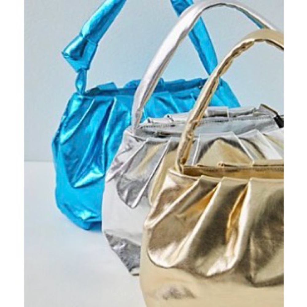 Free People Metallic Women's Handbag in Gold